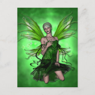 Cartão Postal KRW Absinthe Green Fairy