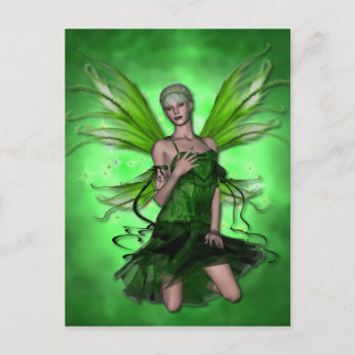 Cartão Postal KRW Absinthe Green Fairy