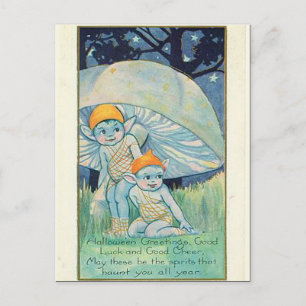 Cartão Postal KRW Vintage Halloween
