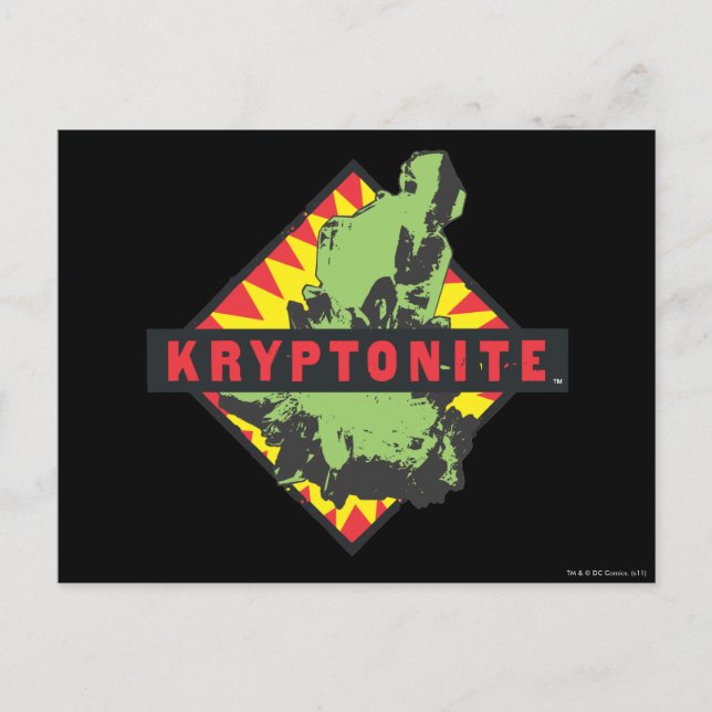 Cartão Postal Kryptonite (Frente)