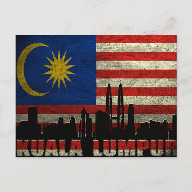Cartão postal Kuala Lumpur (Frente)