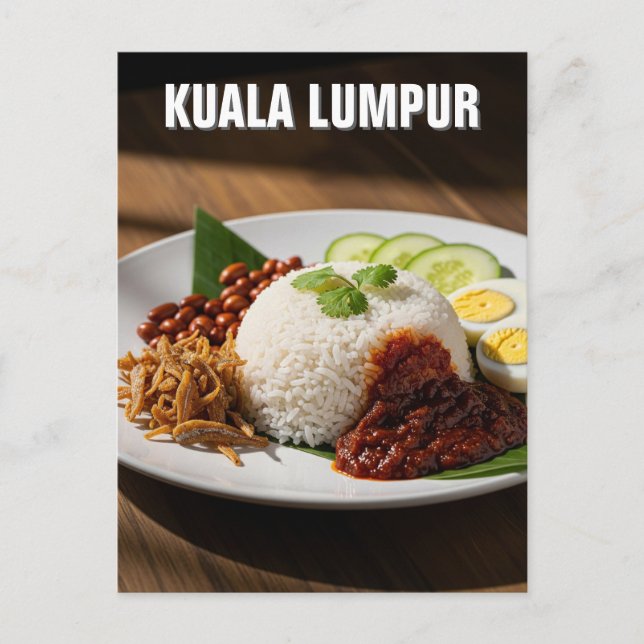 Cartão Postal Kuala Lumpur Malásia (Frente)
