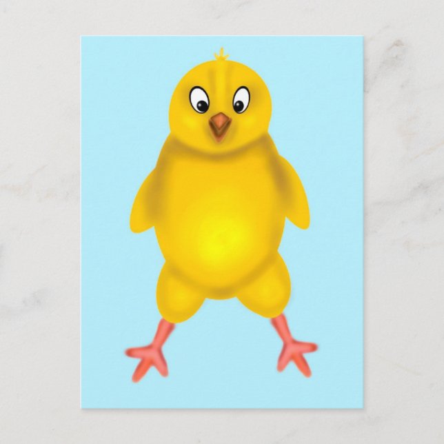 Cartão Postal Küken (Frente)