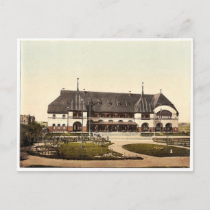 Cartão Postal Kurhaus, Westerland, Sylt, Schleswig-Holstein