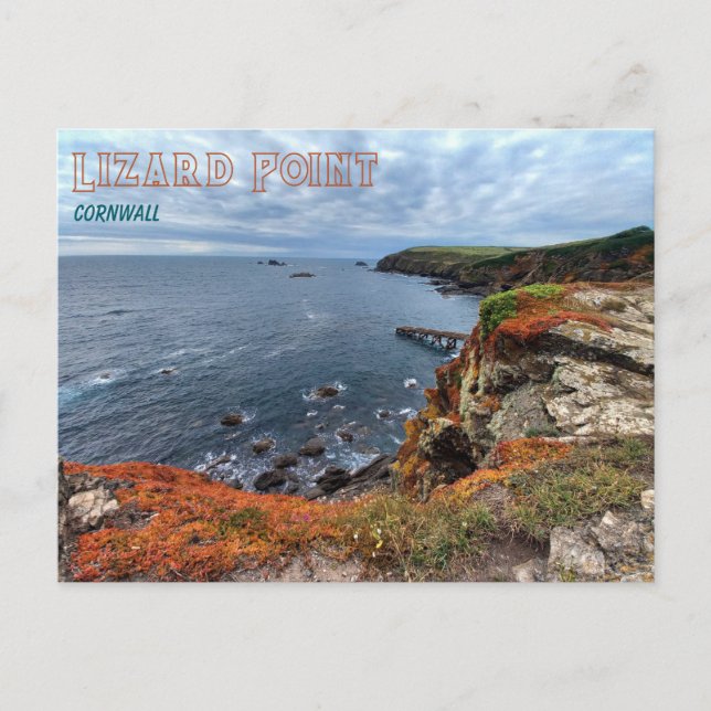 Cartão Postal Küste am Lizard Point (Cornwall) (Frente)