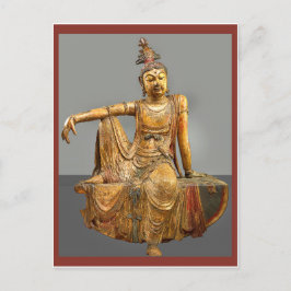 Cartão Postal Kwan Yin ou Guanyin Deusa de Compaixão Chinesa