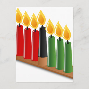 Cartão Postal kwanzaa africano