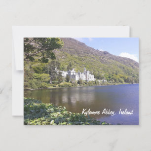 Cartão Postal Kylemore Abbey Irlanda