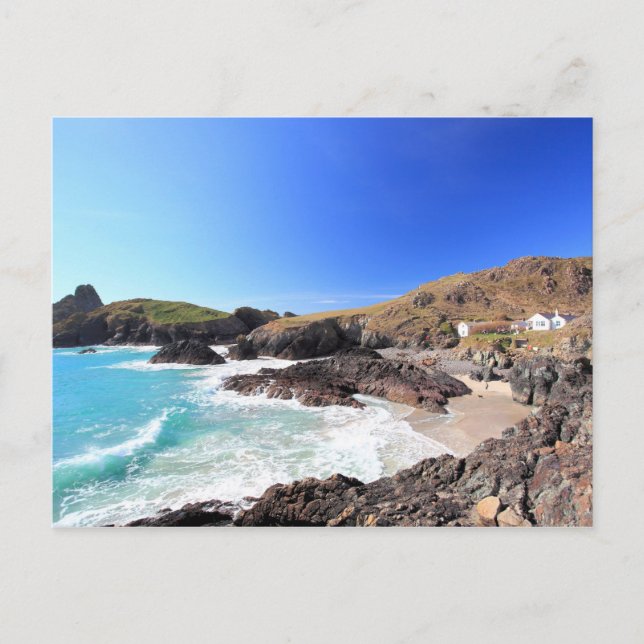 Cartão Postal Kynance Cove (Frente)