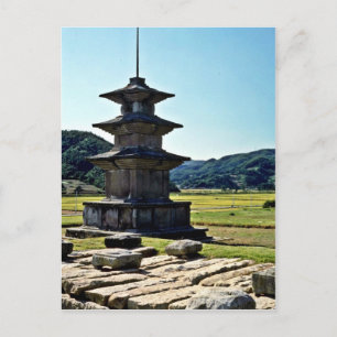 Cartão Postal Kyongsangbuk-Do - Pagoda Em Kamunsa