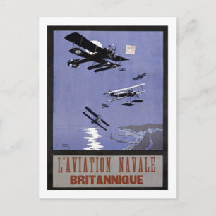 Cartão Postal L' Aviation Navale Britannique