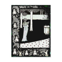 La Beale Isolde Lendo no Jardim