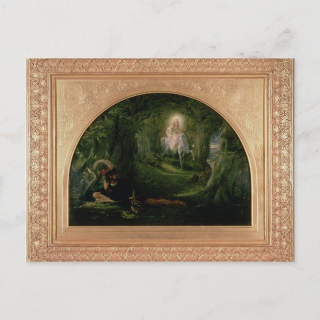 Cartão Postal La Belle Dame Sans Merci (Frente)