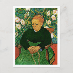Cartão Postal La Berceuse (Augustine Roulin), Vincent van Gogh