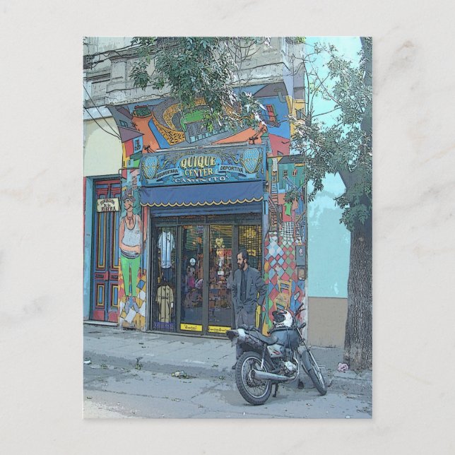 Cartão Postal La Boca - Buenos Aires (Frente)