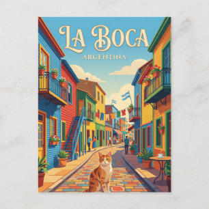 Cartão Postal La Boca, Buenos Aires Argentina