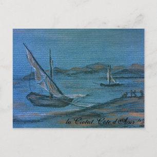 Cartão Postal la Ciotat, Côte d'Azur, 1901