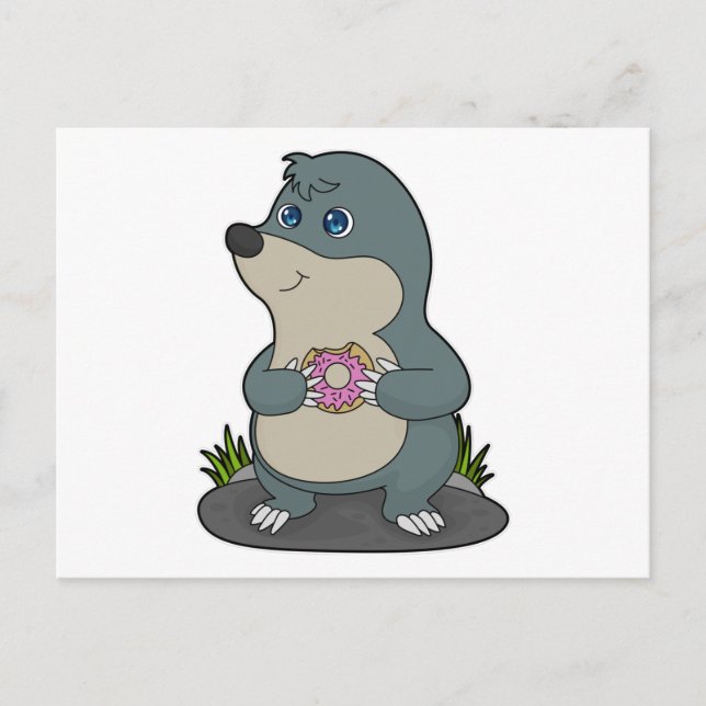 Cartão Postal Lã com Rosquinha (Frente)