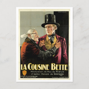 Cartão Postal La Cousine Bette (filme, 1927)