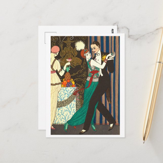 Cartão Postal La Danse (1914) (Frente/Verso In Situ)