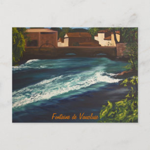 Cartão Postal la Fontaine de Vaucluse