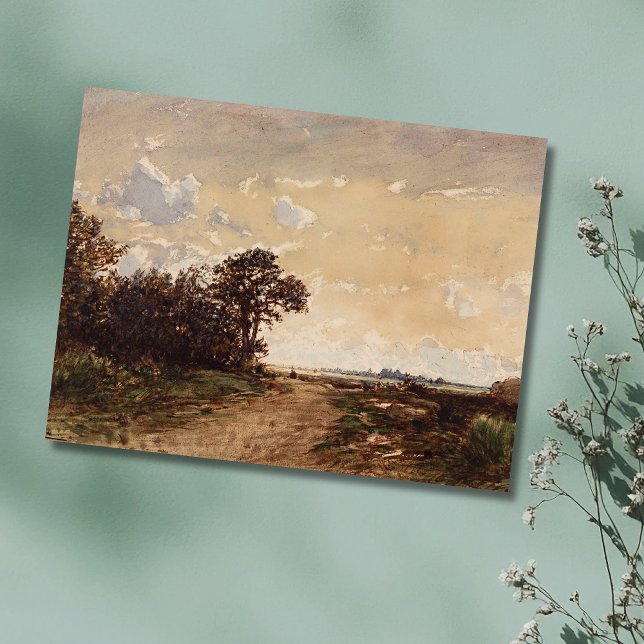 Cartão Postal La Forêt De Fontainebleau Aux Environs De Barbizon (Criador carregado)