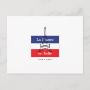 Cartão Postal La France est Belle