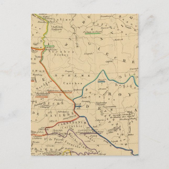 Cartão Postal La Germanie 511 a 741 (Frente)