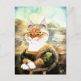 Cartão Postal La Giagatto (Mona Heather)