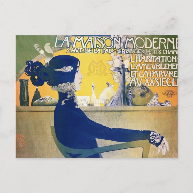 Cartão Postal La Maison Moderne, c.1902 (Frente)