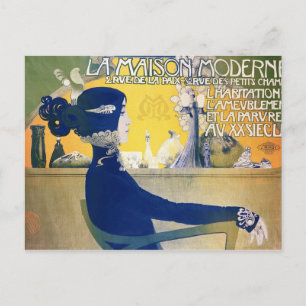 Cartão Postal La Maison Moderne, c.1902