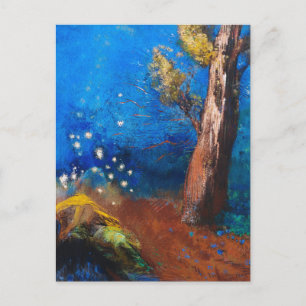 Cartão Postal La Mort de Bouddha   Odilon Redon