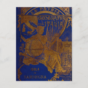 Cartão Postal La Patria Sardenha