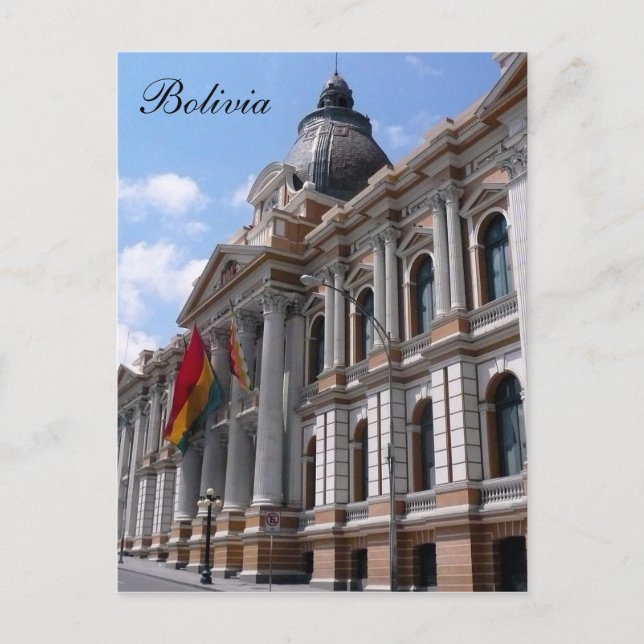 Cartão Postal la paz bolivia (Frente)