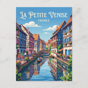 Cartão Postal La Petite Venise França