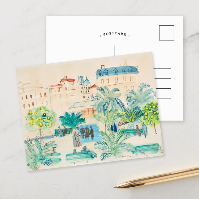 Cartão Postal La Place Arago | Raoul Dufy (Criador carregado)