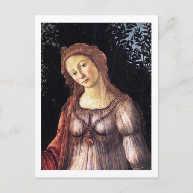 Cartão Postal La Primavera em detalhes (Frente)