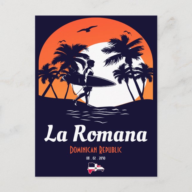 Cartão Postal La Romana República Dominicana (Frente)