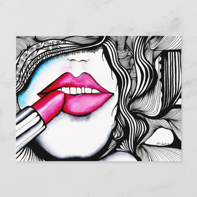 Cartão Postal La Rouge (Frente)