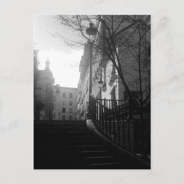 Cartão Postal La rue Notre-Dame-de-Bonne-Nouvelle (Frente)