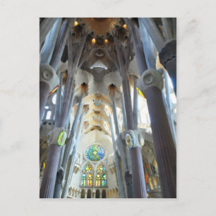 Cartão Postal La Sagrada Familia