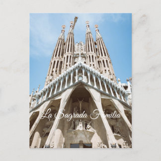 Cartão Postal La Sagrada Familia, Barcelona