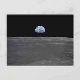 Cartão Postal La Terre vue de la Lune