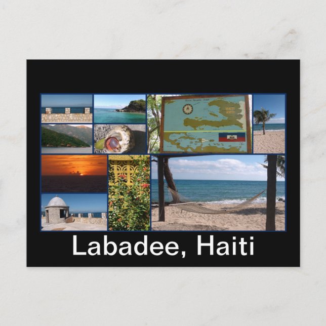 Cartão Postal Labadee, Haiti (Frente)
