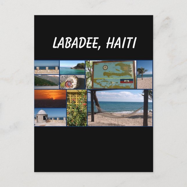 Cartão Postal Labadee, Haiti (Frente)
