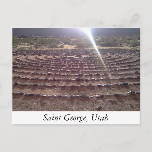 Cartão Postal Labirinto (Frente)