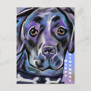 CARTÃO POSTAL LABRADOR RETRIEVER