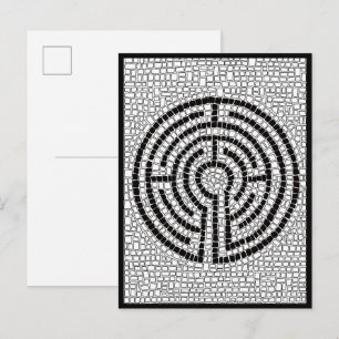 Cartão postal LABYRINTH VII