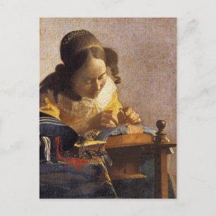 Cartão Postal Lacemaker