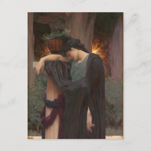 Cartão Postal Lachrymae - Frederic Lord Leighton (Frente)